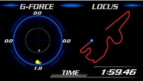 G／走行軌跡モード G／Locus mode