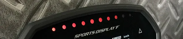 LED10個のシーケンシャルインジケーター搭載