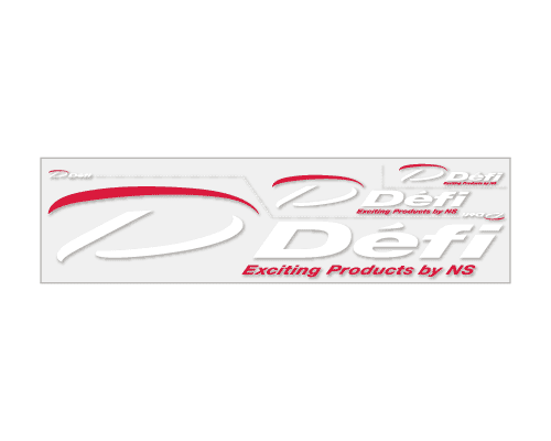 DF07603_Defi転写ステッカー（大）白