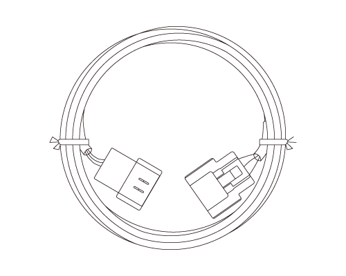 PDF00707H_圧力センサー用延長ハーネス (2m)