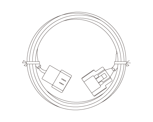 PDF01107H_排気温度センサー用延長ハーネス (2m)