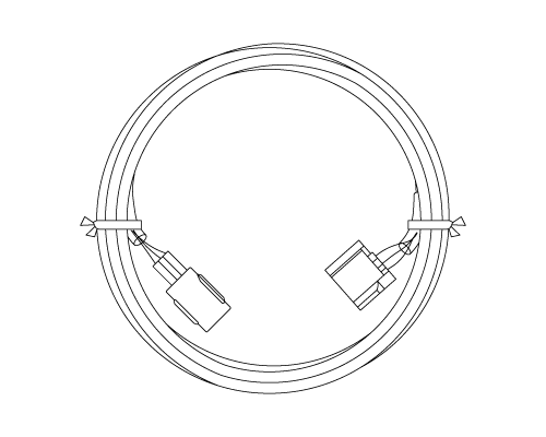 PDF06002H_ターボセンサー延長ハーネス (1m)