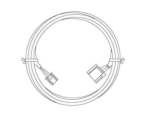 PDF06505H_ターボセンサー ハーネス (2.5m)