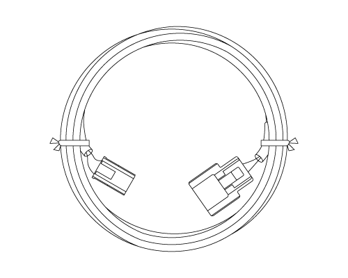 PDF06803H_排気温度計センサーハーネス (2.5m)