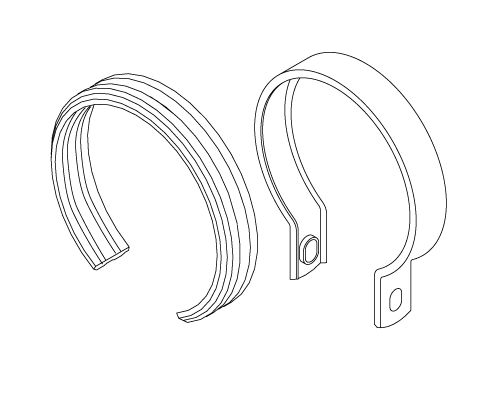 PDF07103G_Φ80取付バンドセット