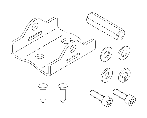 PDF07104G_Φ80取付金セット