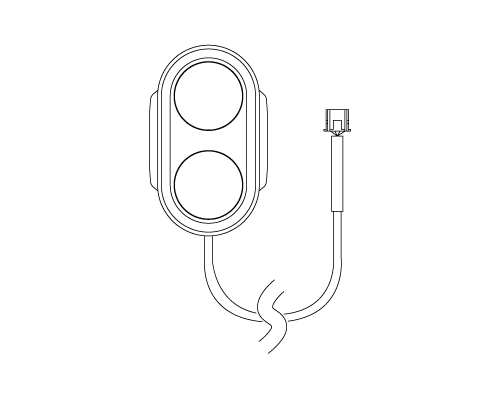 PDF07106G_Φ80スイッチユニット (青)