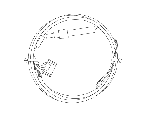 PDF07702H_ADVANCE電源ハーネス (1m)