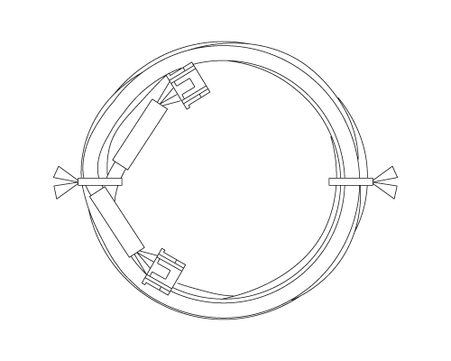 PDF07710H_ADVANCEメーターハーネス (2m)