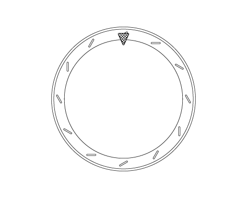 PDF07812G_Φ52レギュラーポジションベゼル